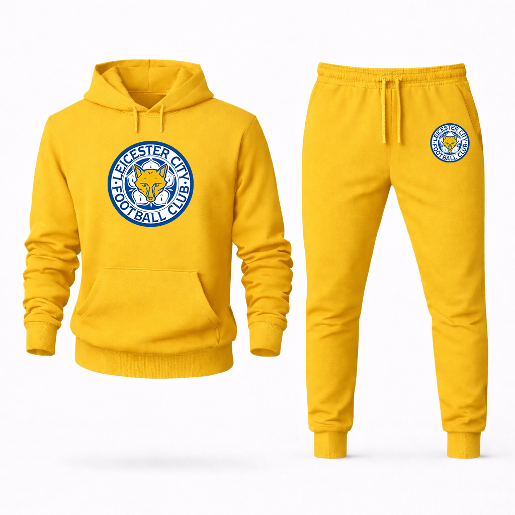 Men's Leicester City FC Hoodie Joggers Set