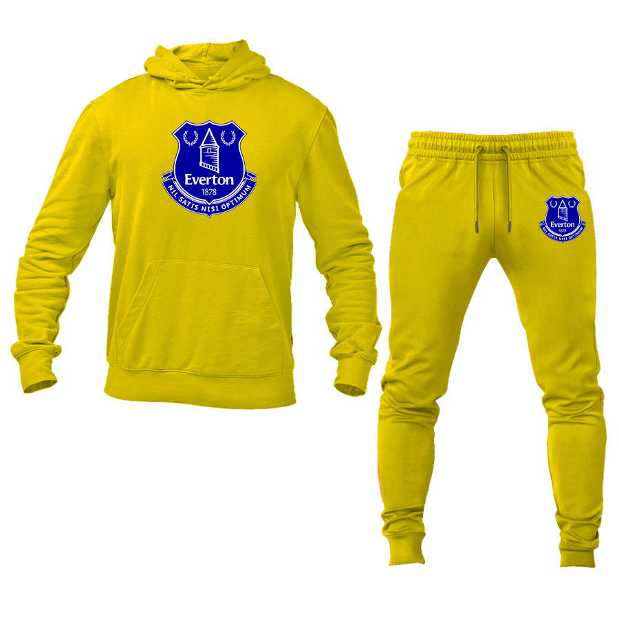 Men's Everton FC Logo Hoodie Joggers Set