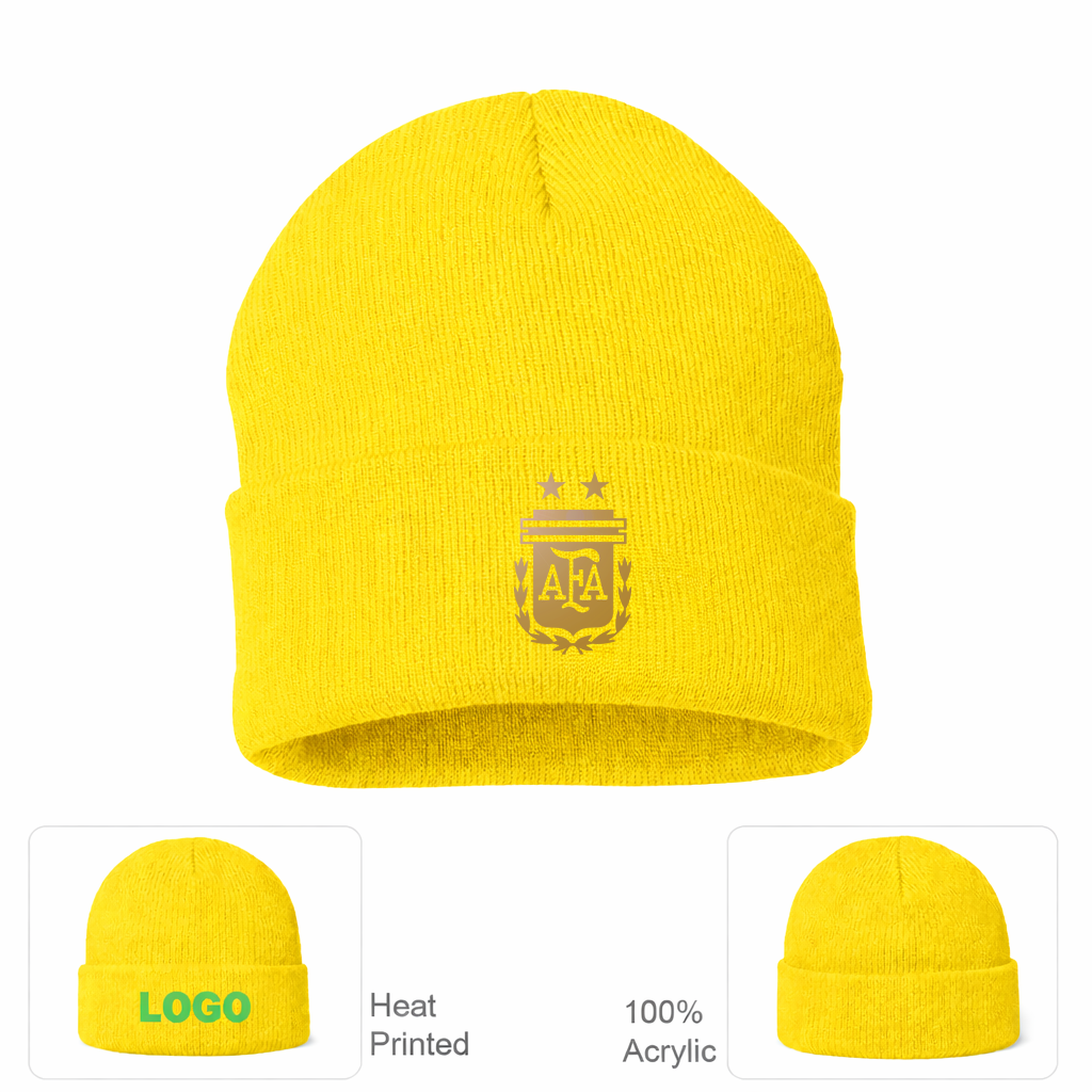 Argentina Soccer Beanie Hat