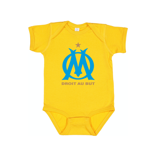 Olympique de Marseille FC Baby Romper Onesie