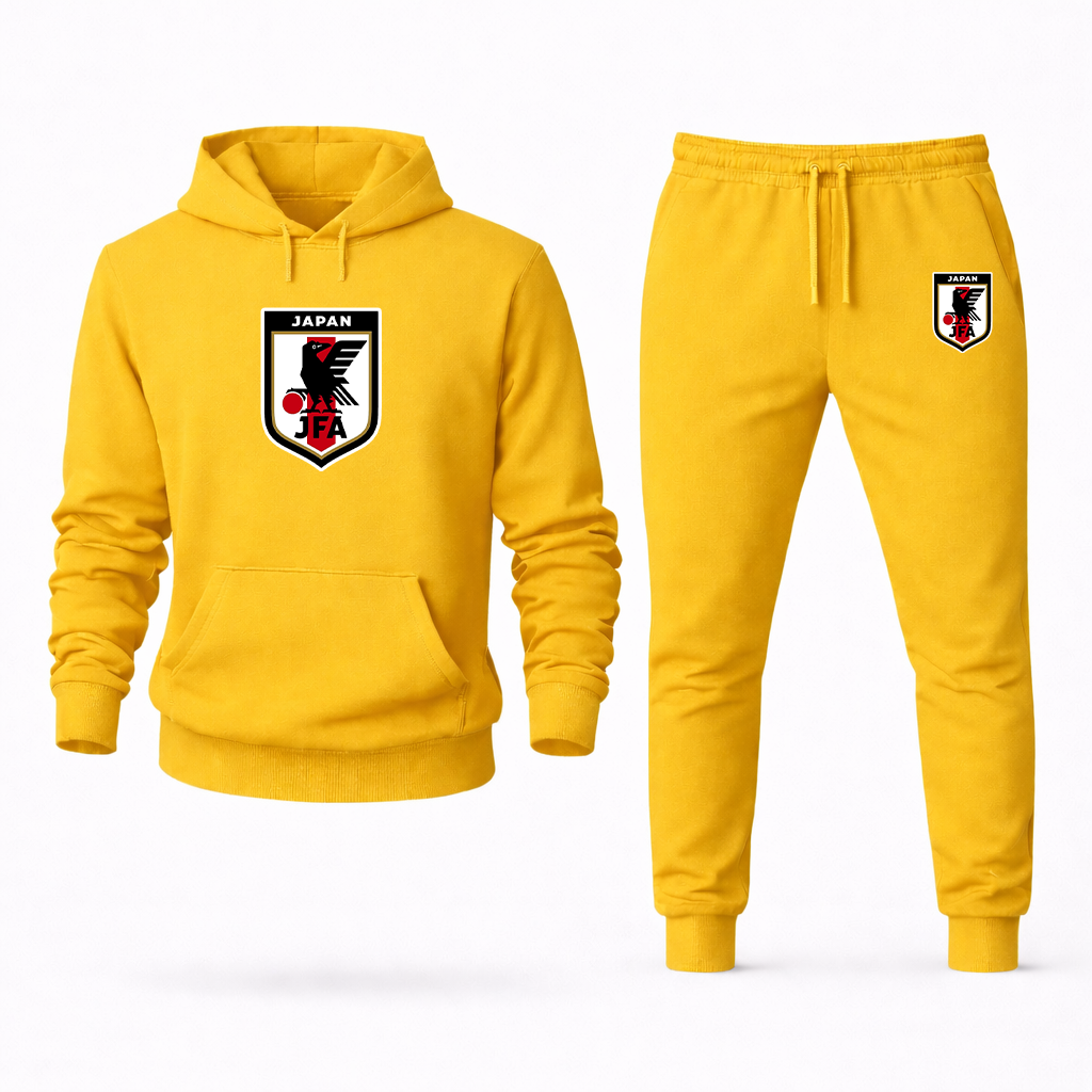 Men's Japan National Soccer Team Hoodie Joggers Set