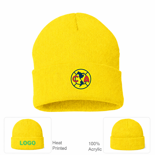 Club America Football Beanie Hat