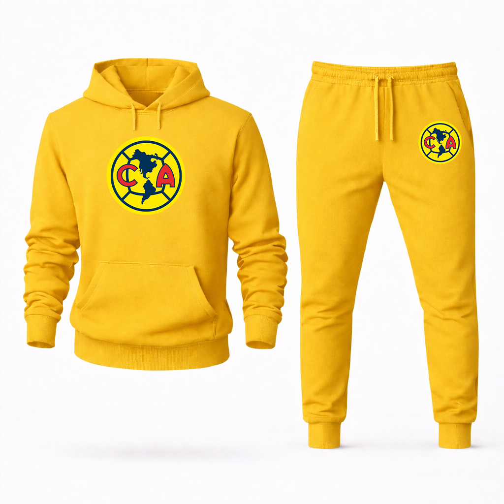 Men's Club America Football Hoodie Joggers Set