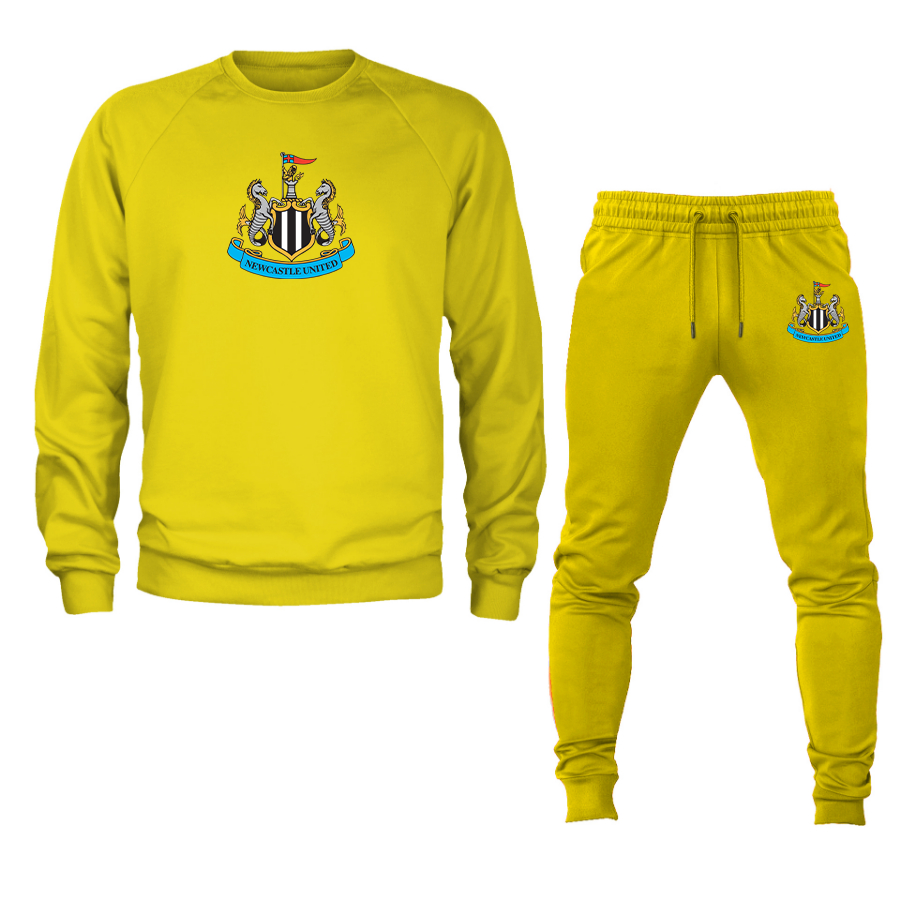 Men's Newcastle United FC Crewneck Sweatshirt Joggers Suit