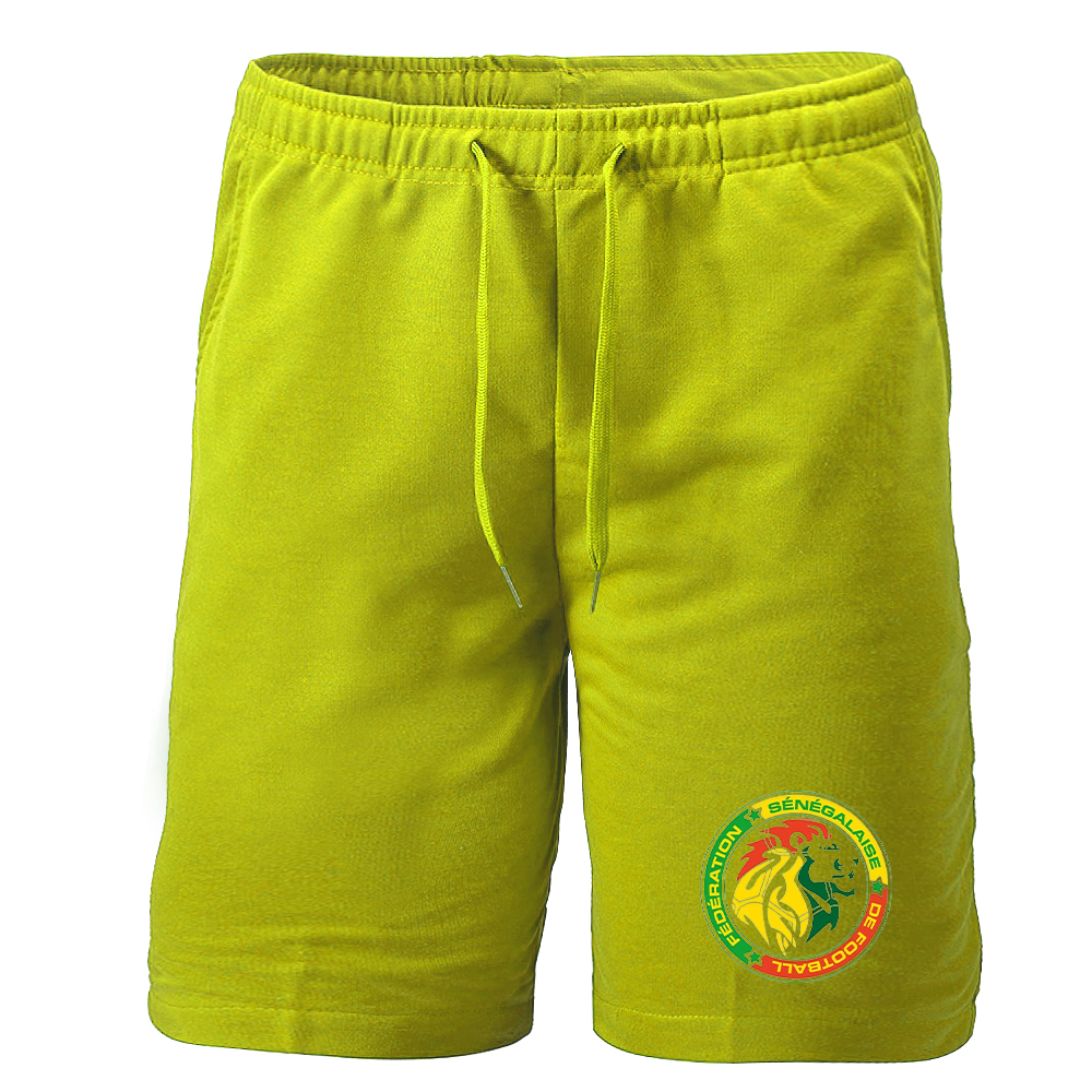 Men's Senegal National Soccer Team Athletic Fleece Shorts