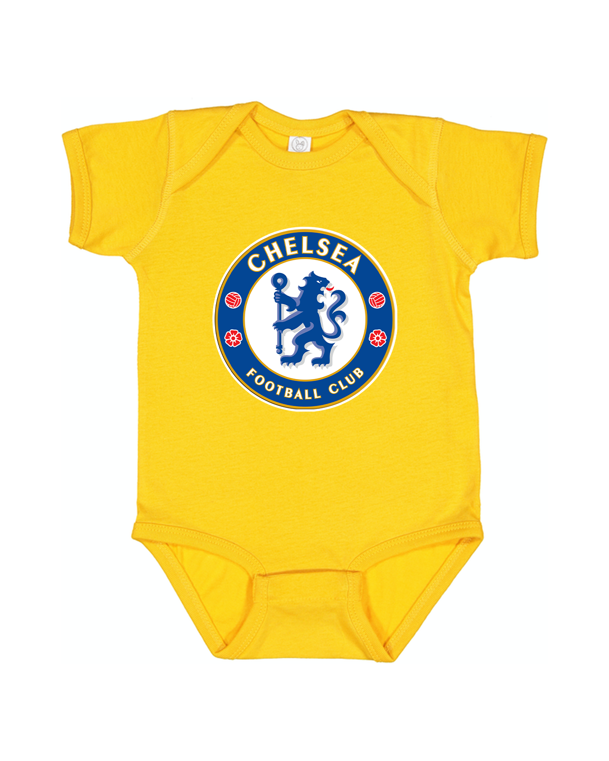 Baby Chelsea Soccer Romper Onesie