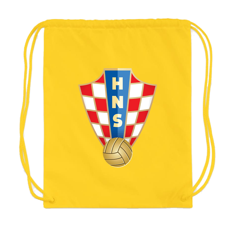 Croatia National Soccer Team Drawstring Bag