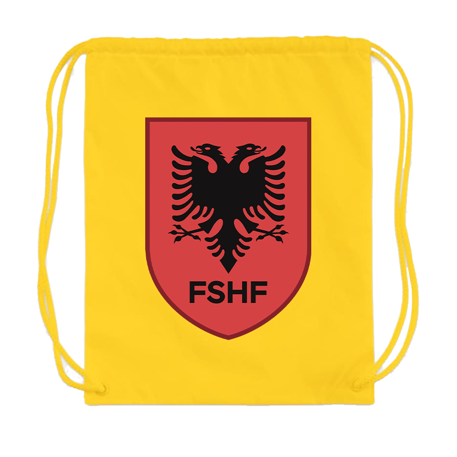 Albania National Soccer Team Drawstring Bag