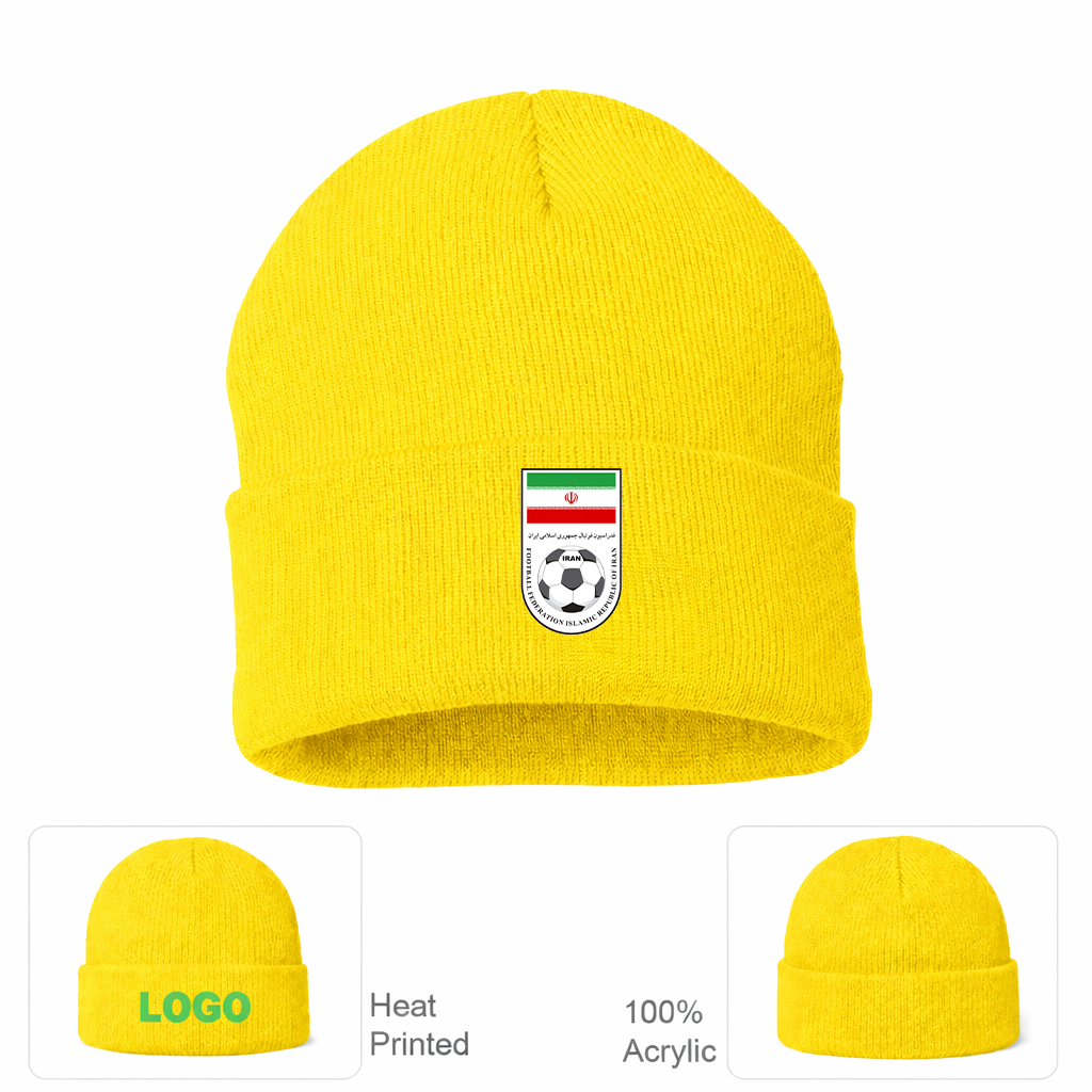 Iran National Soccer Team Beanie Hat