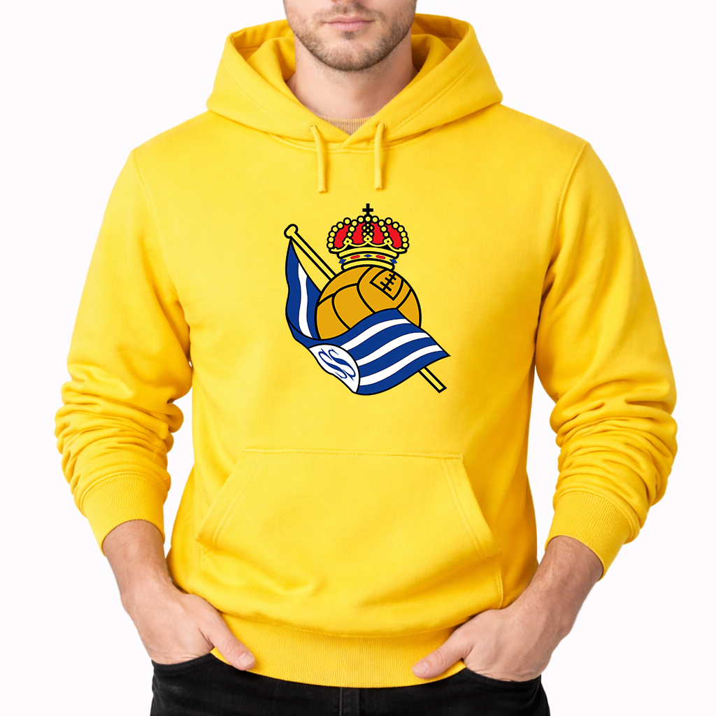 Men's Real Sociedad FC Pullover Hoodie
