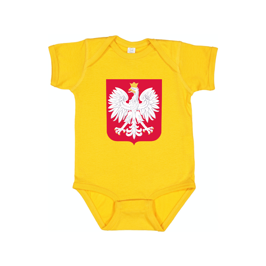 Poland National Soccer Team Baby Romper Onesie