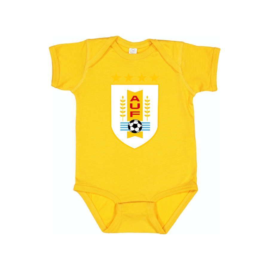 Uruguay National Soccer Team Baby Romper Onesie