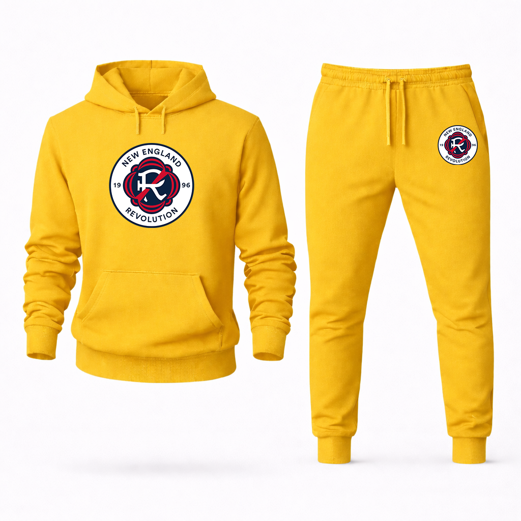 Men's New England Revolution FC Hoodie Joggers Set