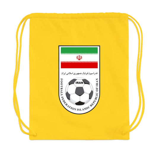 Iran National Soccer Team Drawstring Bag