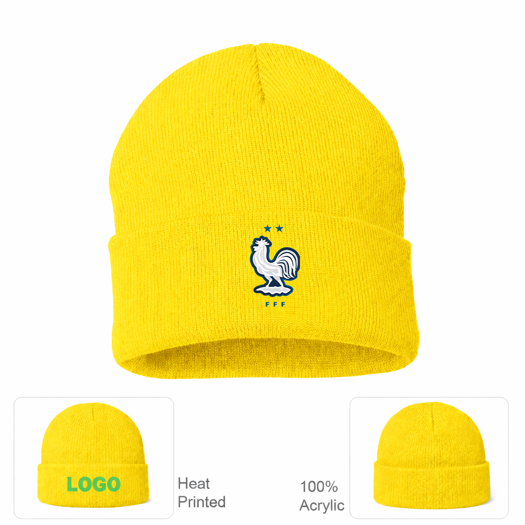 France National Soccer Team Beanie Hat