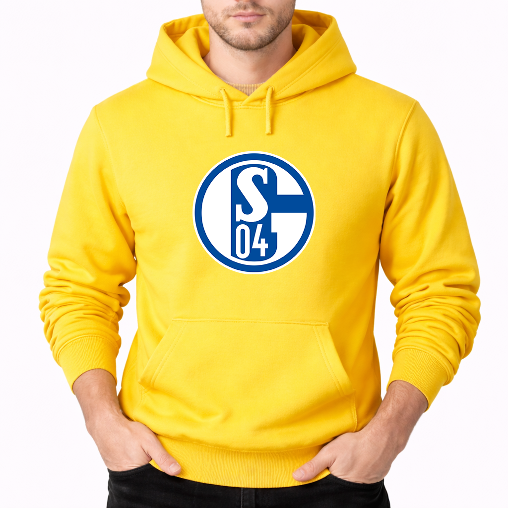 Men's Schalke 04 FC Pullover Hoodie
