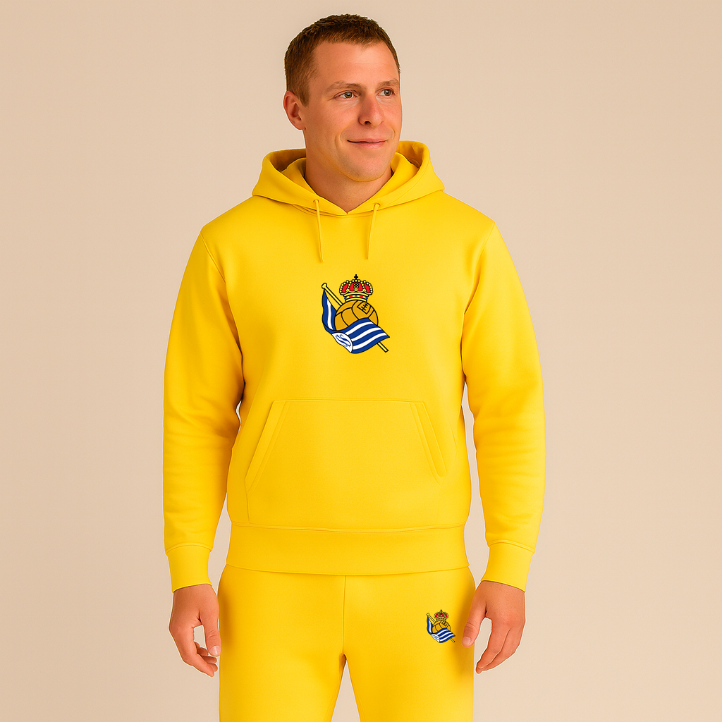 Men's Real Sociedad FC Hoodie Joggers Set