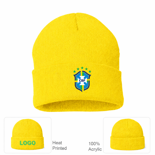 Brazil National Soccer Team Beanie Hat