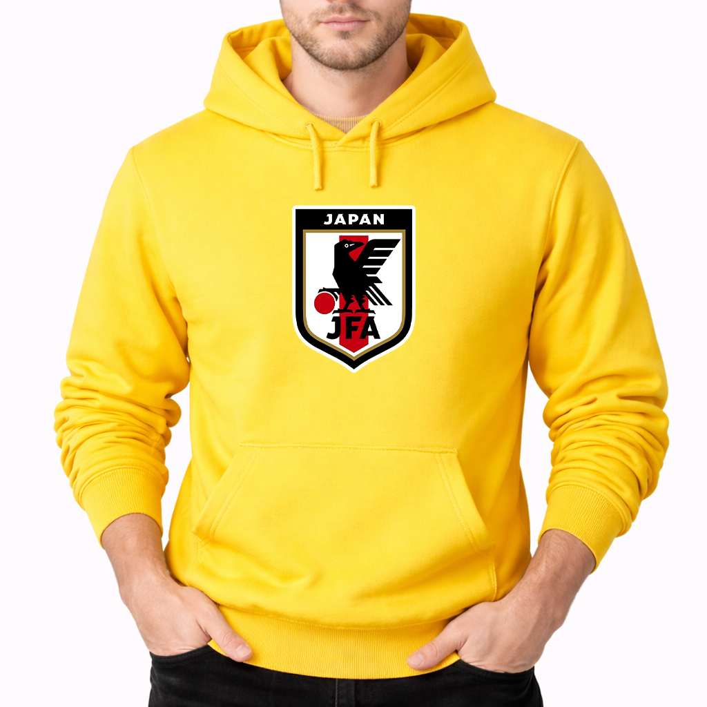 Men's Japan National Soccer Team Pullover Hoodie