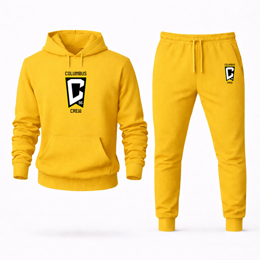 Men's Columbus Crew FC Hoodie Joggers Set