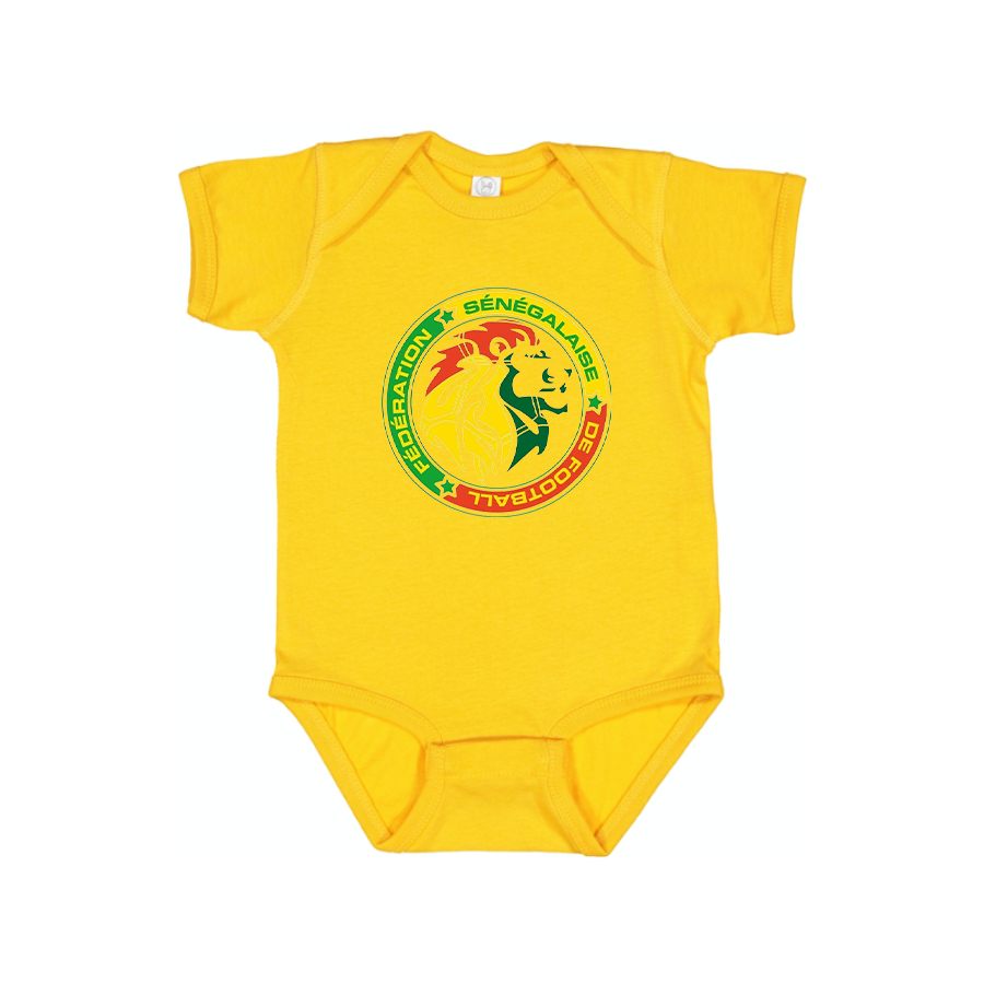 Senegal National Soccer Team Baby Romper Onesie