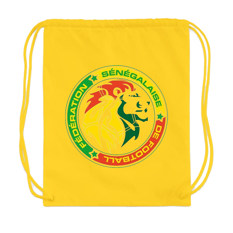 Senegal National Soccer Team Drawstring Bag