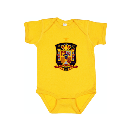 Spain National Soccer Team Baby Romper Onesie