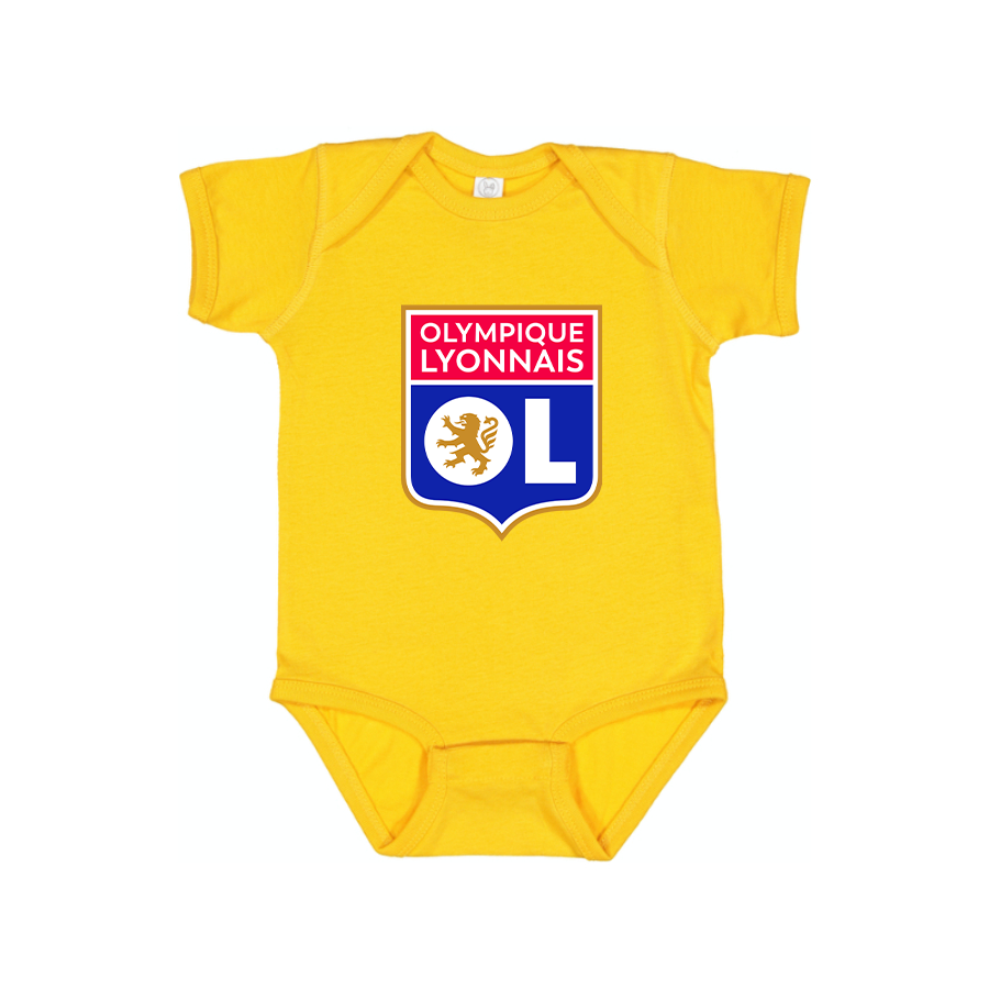 Olympique Lyonnais FC Baby Romper Onesie