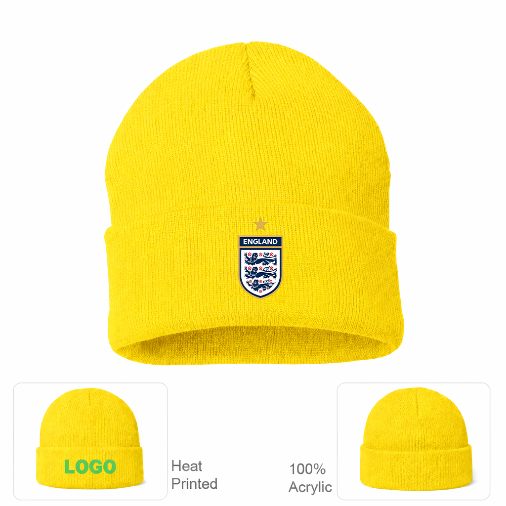 England National Soccer Team Beanie Hat