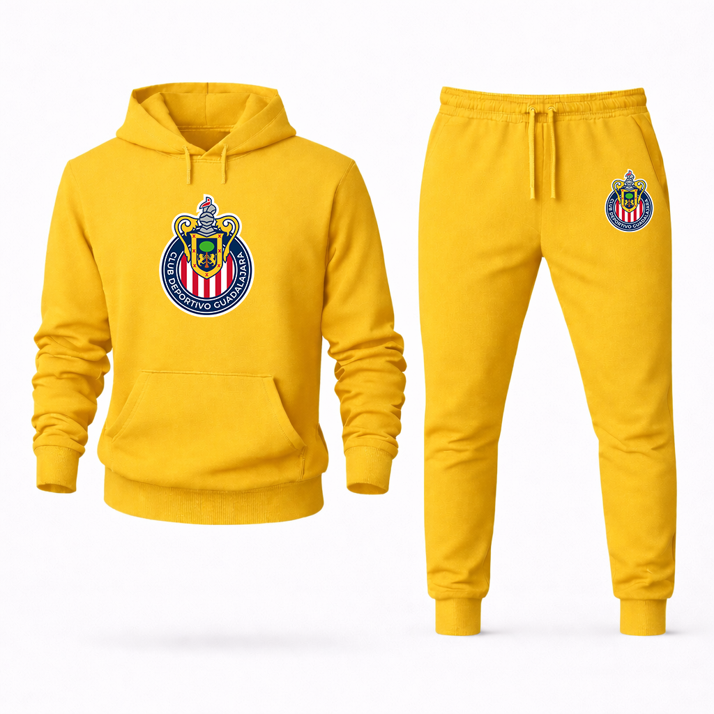 Men's Chivas Football Club Hoodie Joggers Set