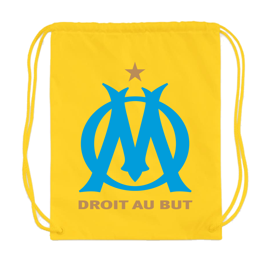 Olympique de Marseille FC Drawstring Bag