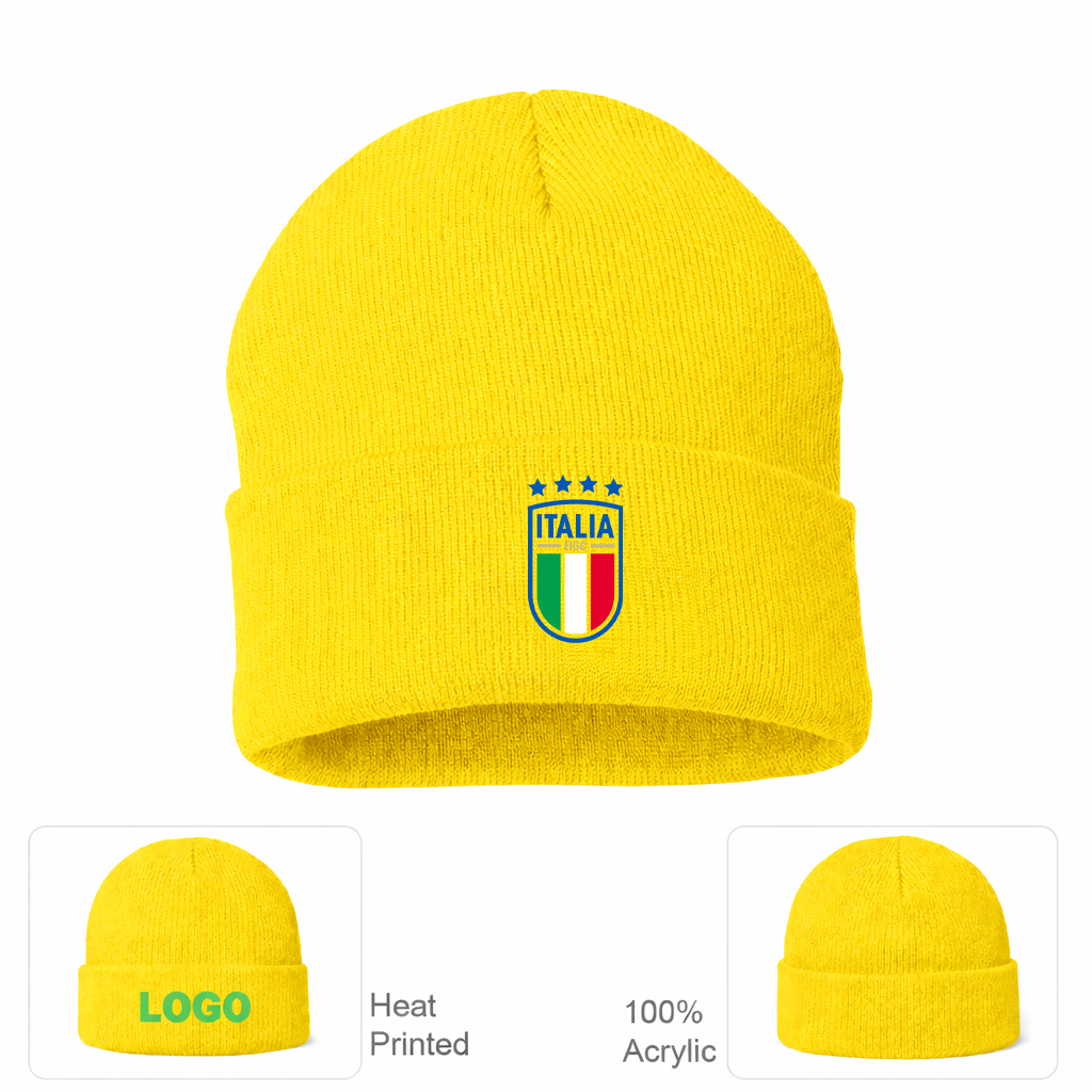 Italy National Soccer Beanie Hat