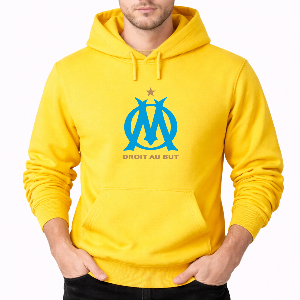 Men's Olympique de Marseille FC Pullover Hoodie